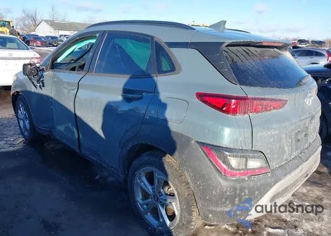 2022 Hyundai Kona Sel z USA, uszkodzony, nr VIN KM8K3CAB0NU807647